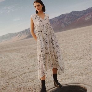 All Saints Karian Yermno Midi Dress